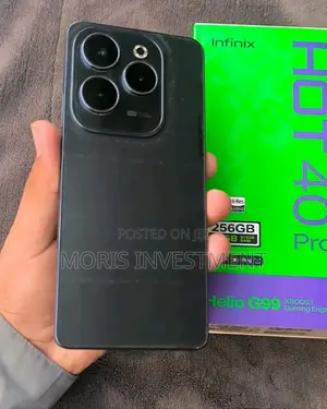 New Infinix Hot 40 Pro 256 GB Black