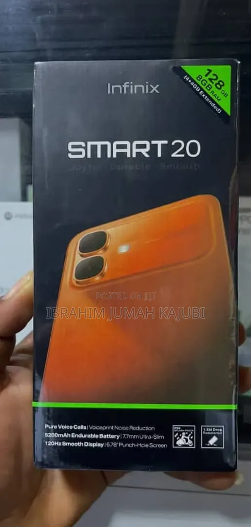 New Infinix Smart 20 128 GB Orange
