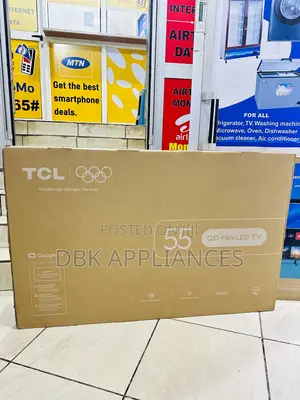 TCL 55inch Qd-Miniled Smart Available
