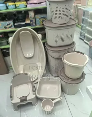 Baby Bath Set With Laundry Basket