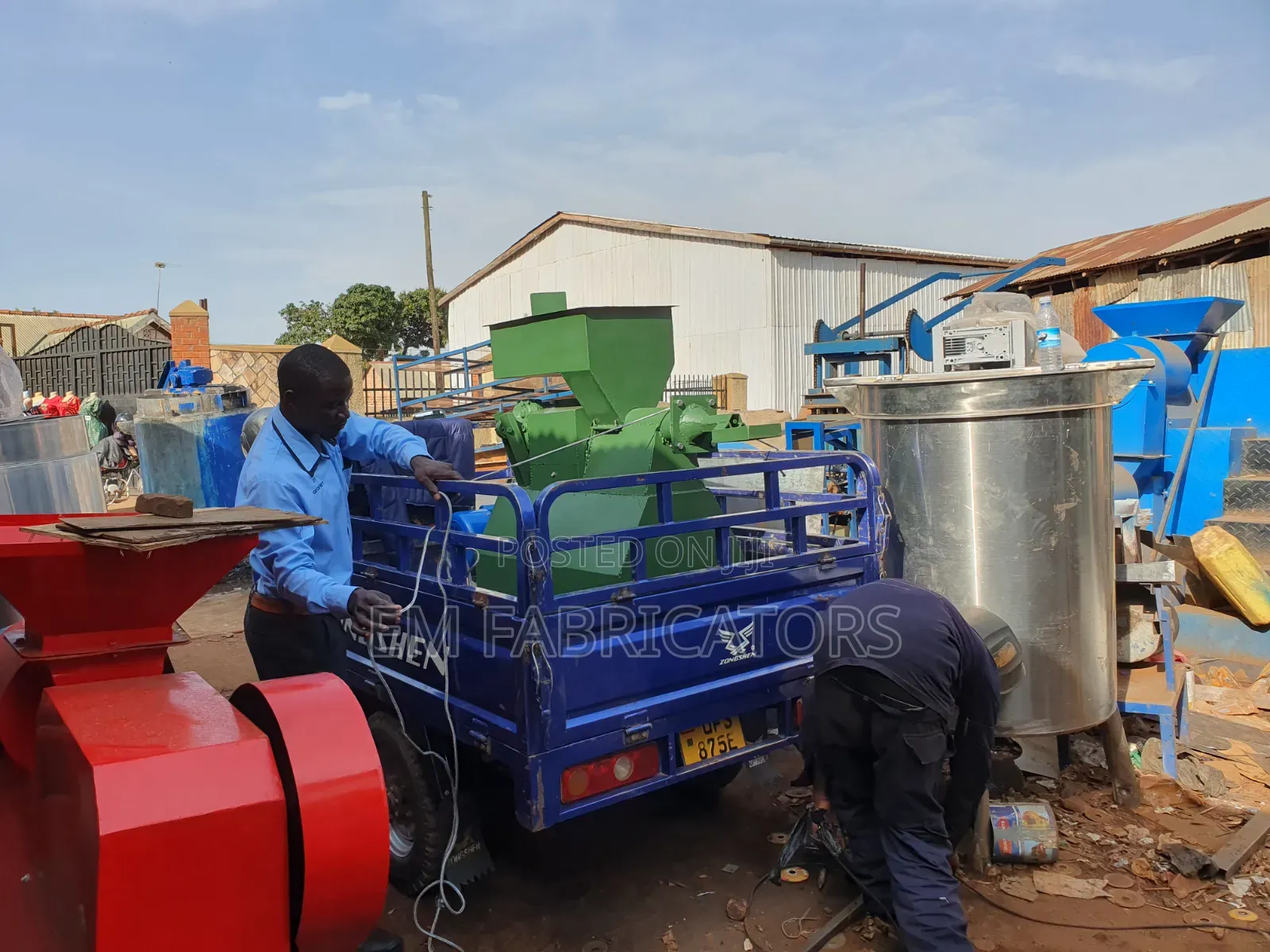 Charcoal Briquettes Extruder Machine.
