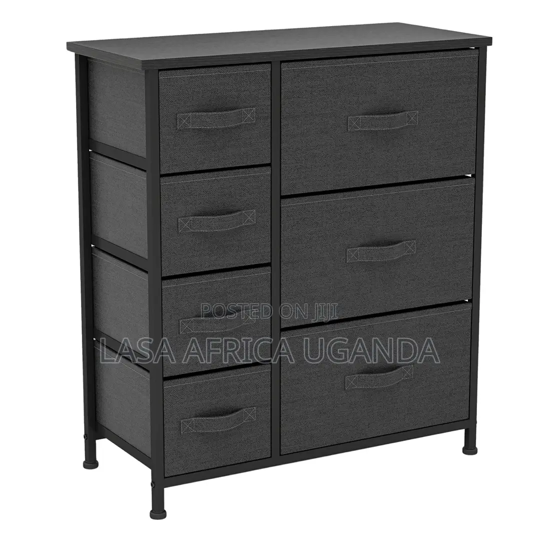 7-Drawer Storage - Dark Grey