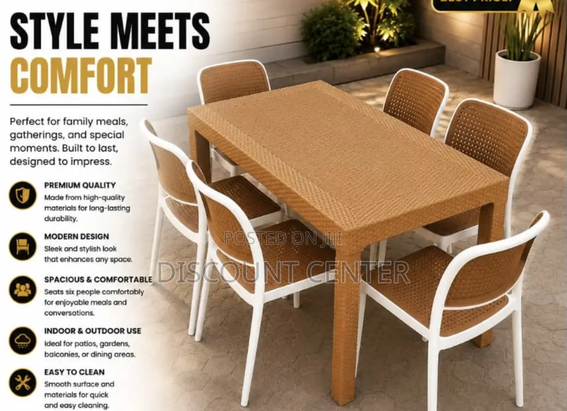 Dinning Table Set Plastic