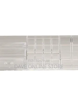 Acrylic Makeup Cosmetic Organizer, 16 Sections Organiser Display