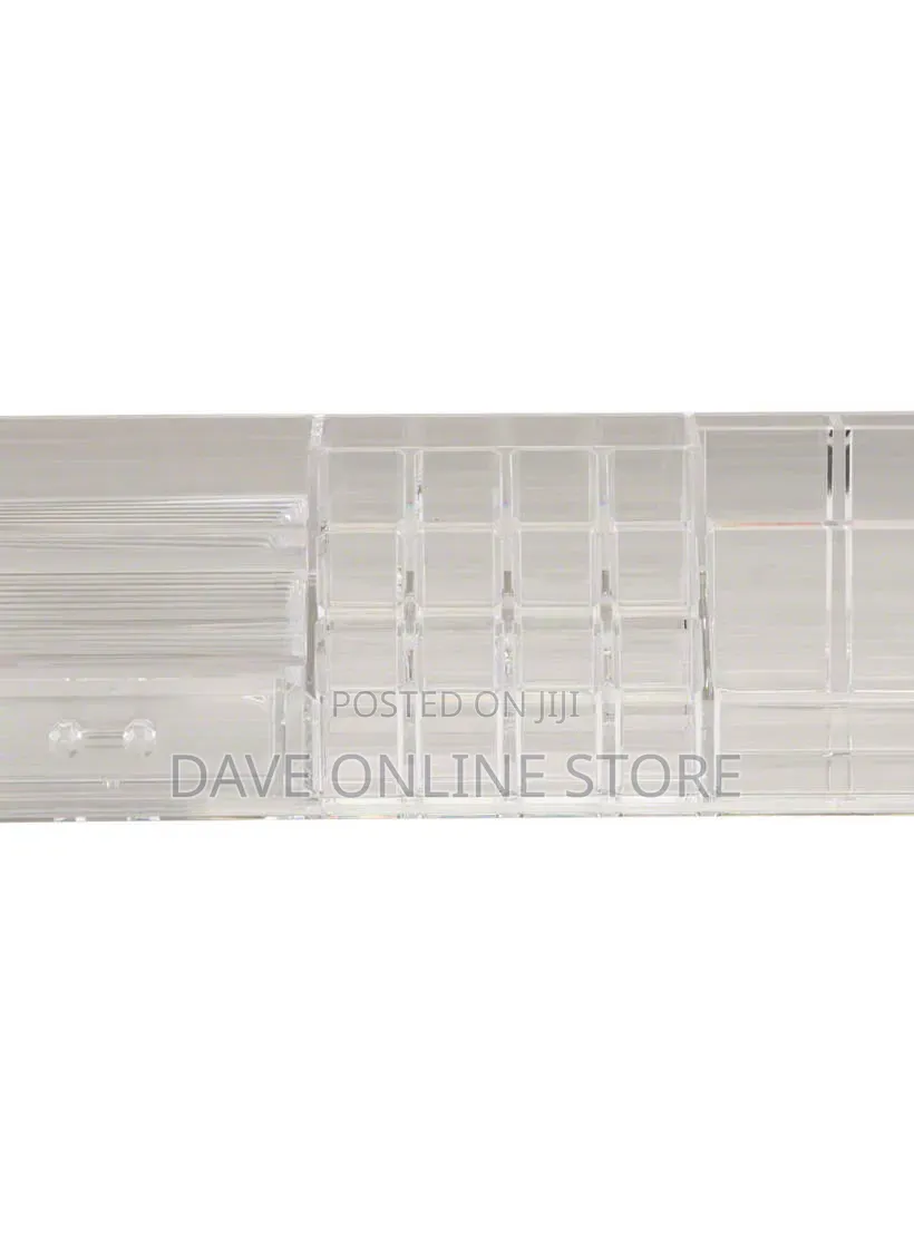 Acrylic Makeup Cosmetic Organizer, 16 Sections Organiser Display