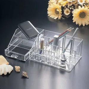 Acrylic Makeup Cosmetic Organizer, 16 Sections Organiser Display