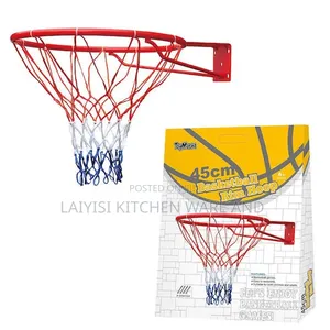 Wall Mounted Basketball Rim Backboard Hoop Goal