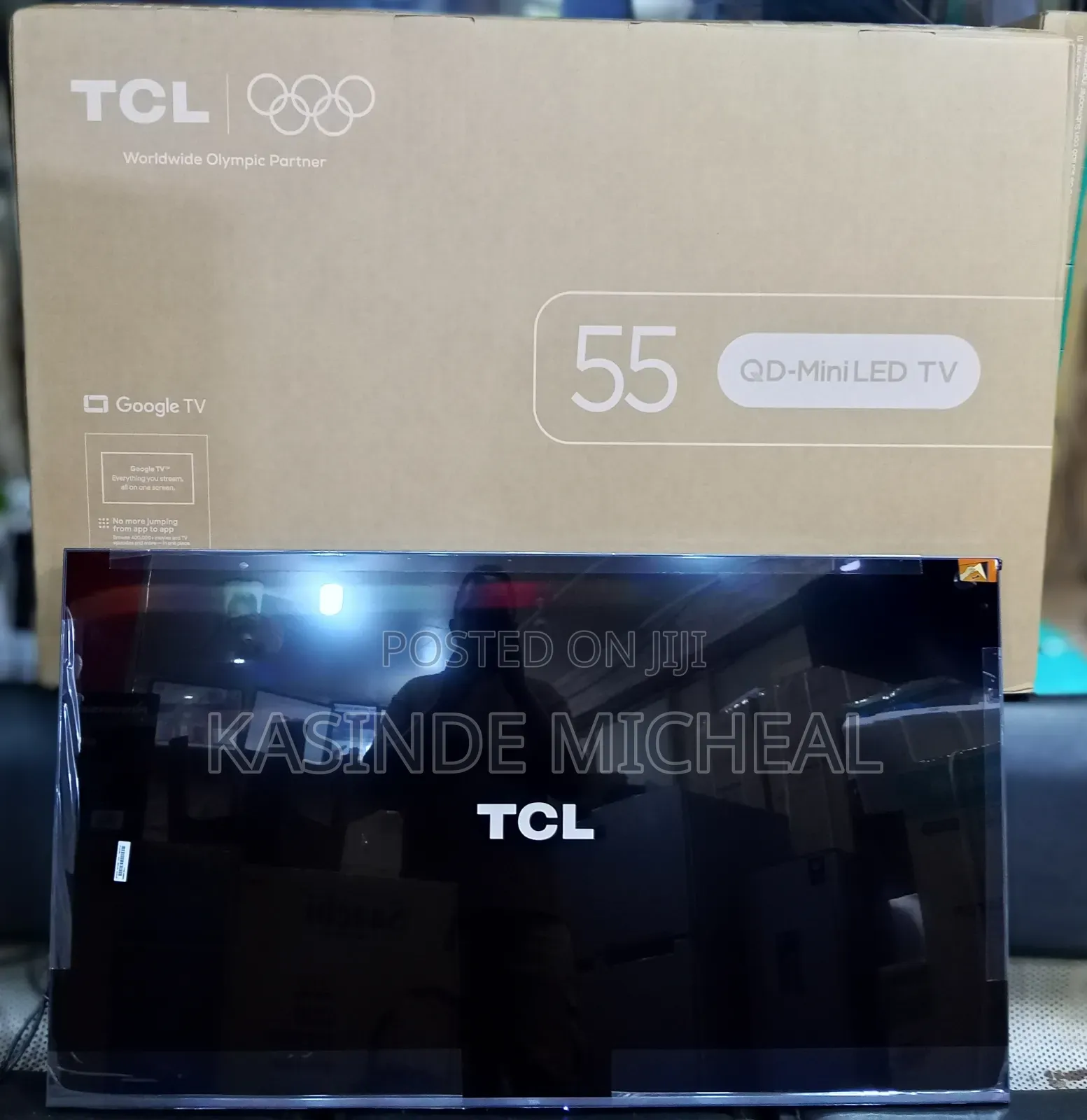 Qdminiled 55inches TCL Google Tv