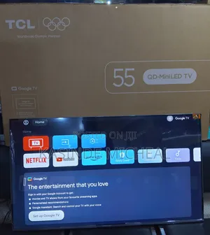 Qdminiled 55inches TCL Google Tv