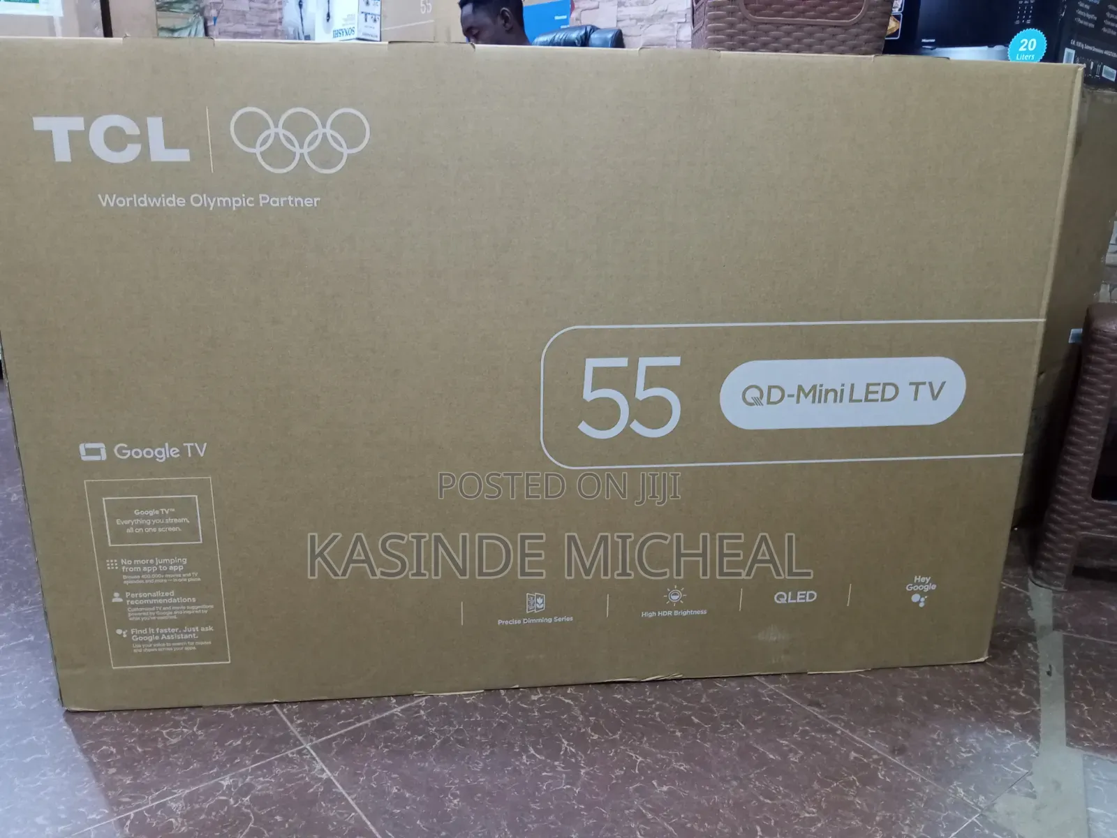 55inches TCL Qdmini Led Tv