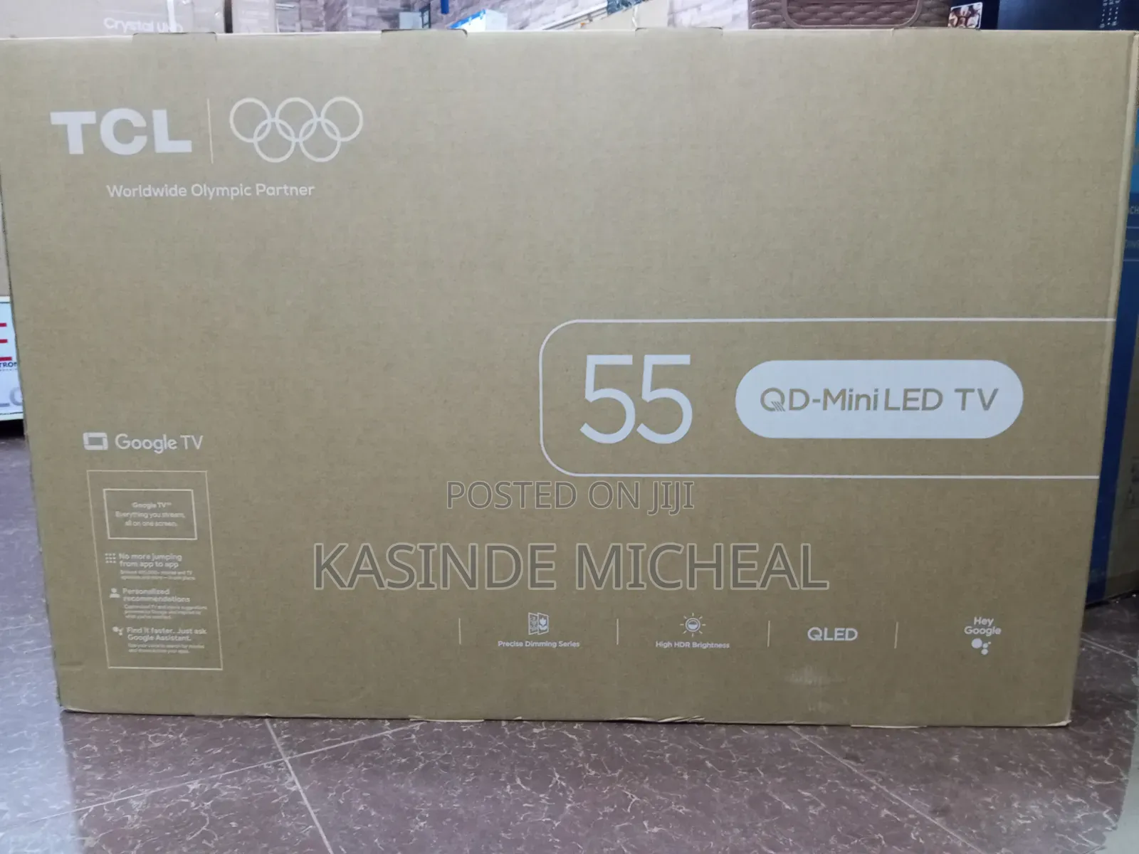 55inches TCL Qdmini Led Tv