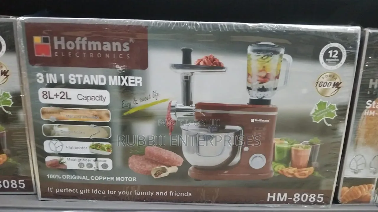 Stand Mixer 3 in 1 ~ 3l + 2l (Hm8085)