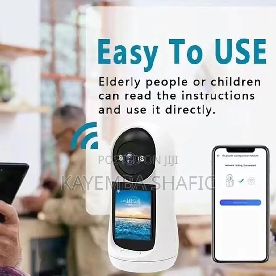 Wifi Smart Video Calling Camera With 2.8" Screen Two-Way Video Call