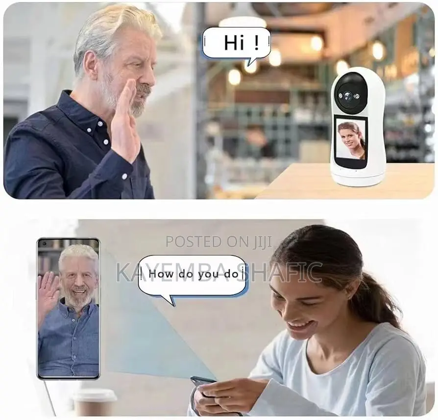 Wifi Smart Video Calling Camera With 2.8" Screen Two-Way Video Call