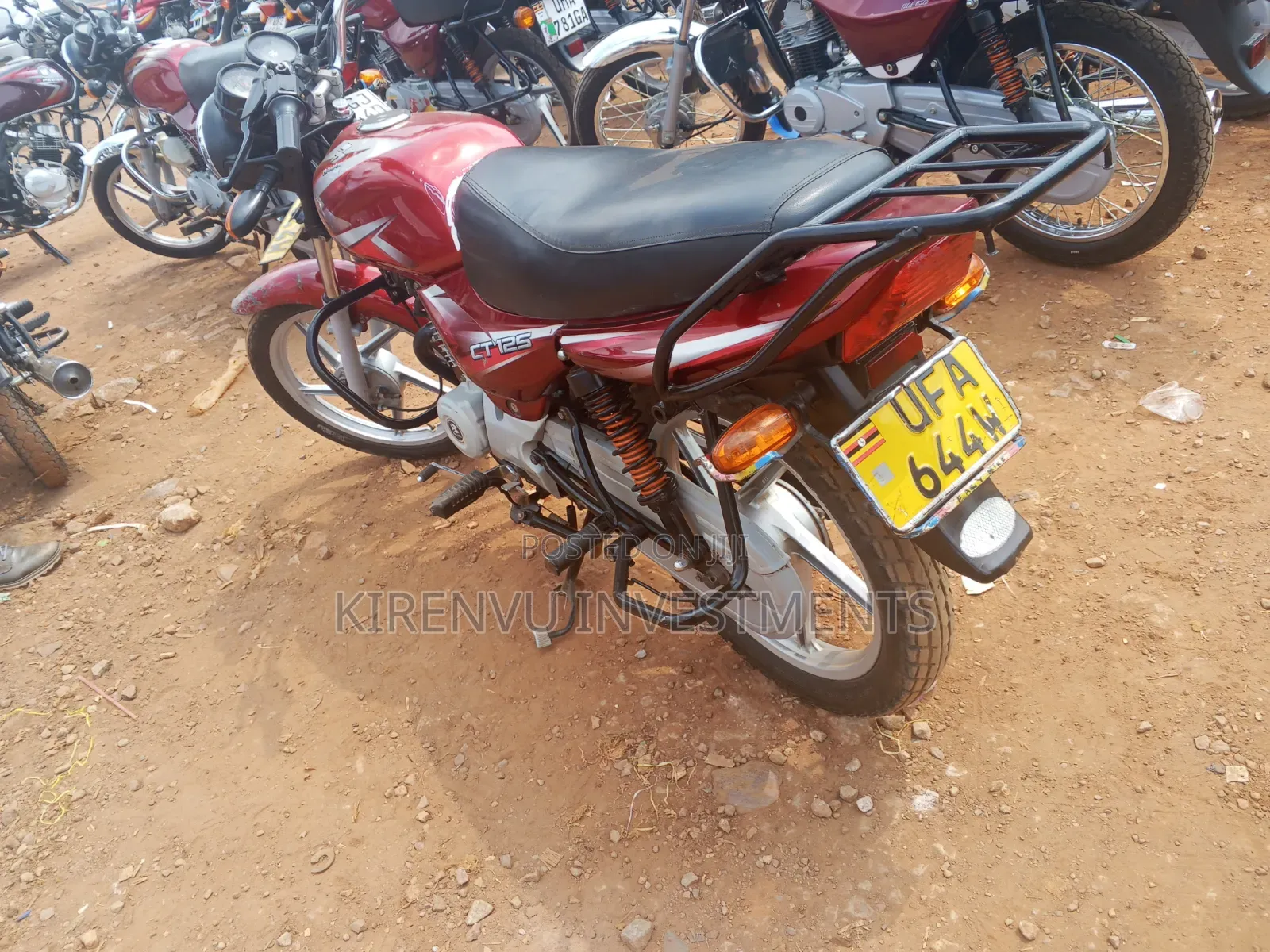 Bajaj CT 110X 2022 Red