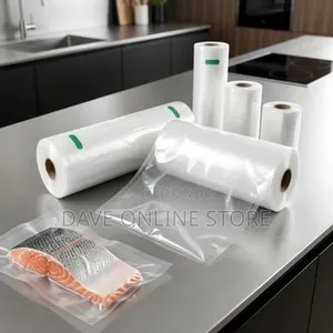 20cmx5m Food Grade Storage Vacuum Sealer Bags Roll
