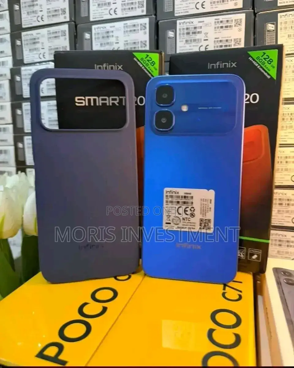 New Infinix Smart 20 128 GB Blue
