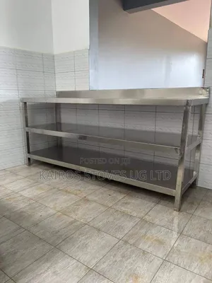 Stainless Steel Work Table(3 Shelves)