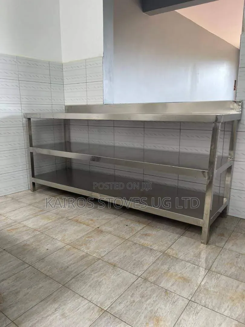 Stainless Steel Work Table(3 Shelves)