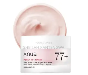 Anua Peach Niacinamide Cream, Hydrating Face Moisturizer