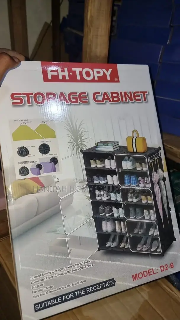 Storage Cabinet Shoerack 8 Layers