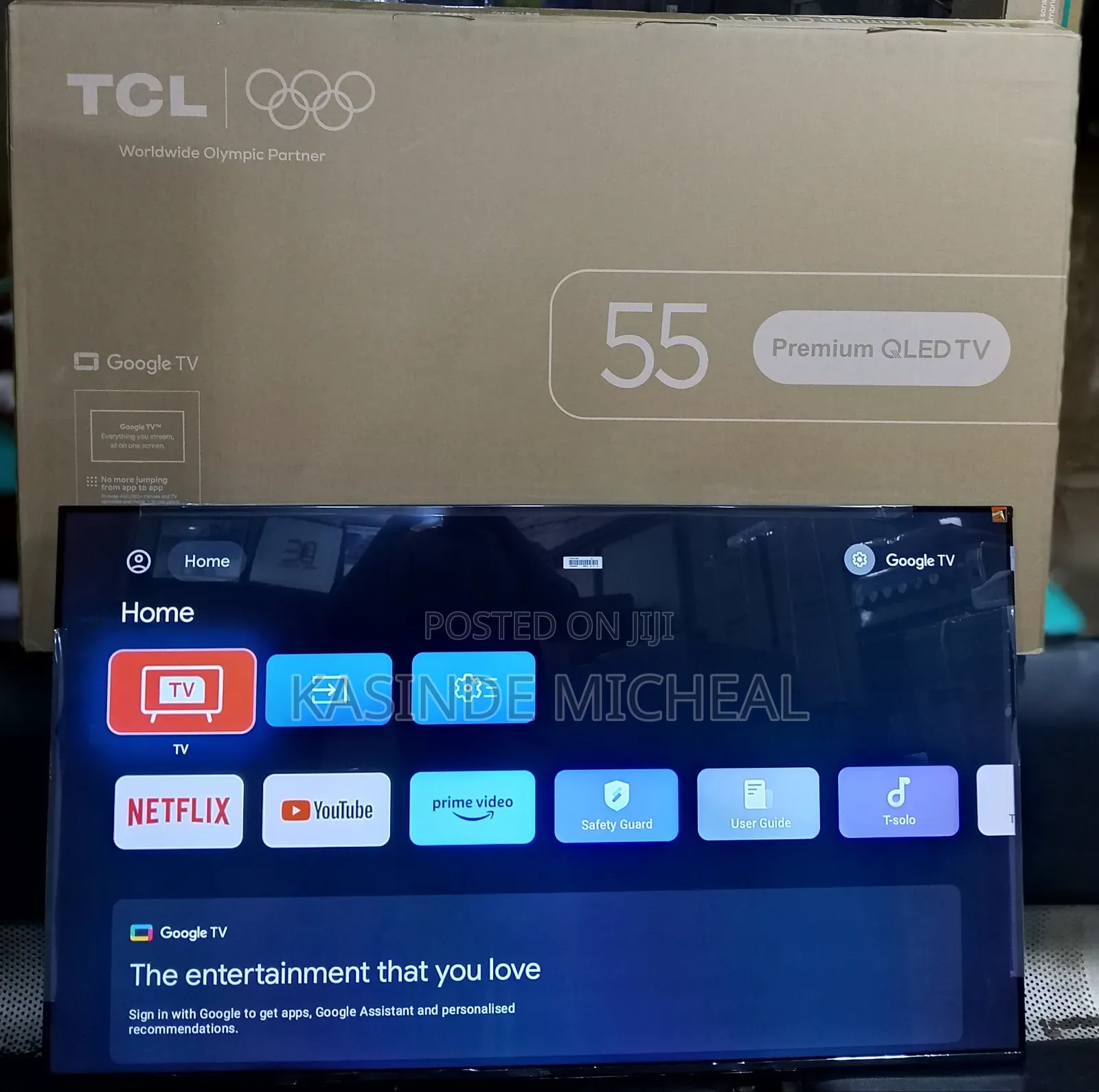 Premium Qled 55inches TCL Tv