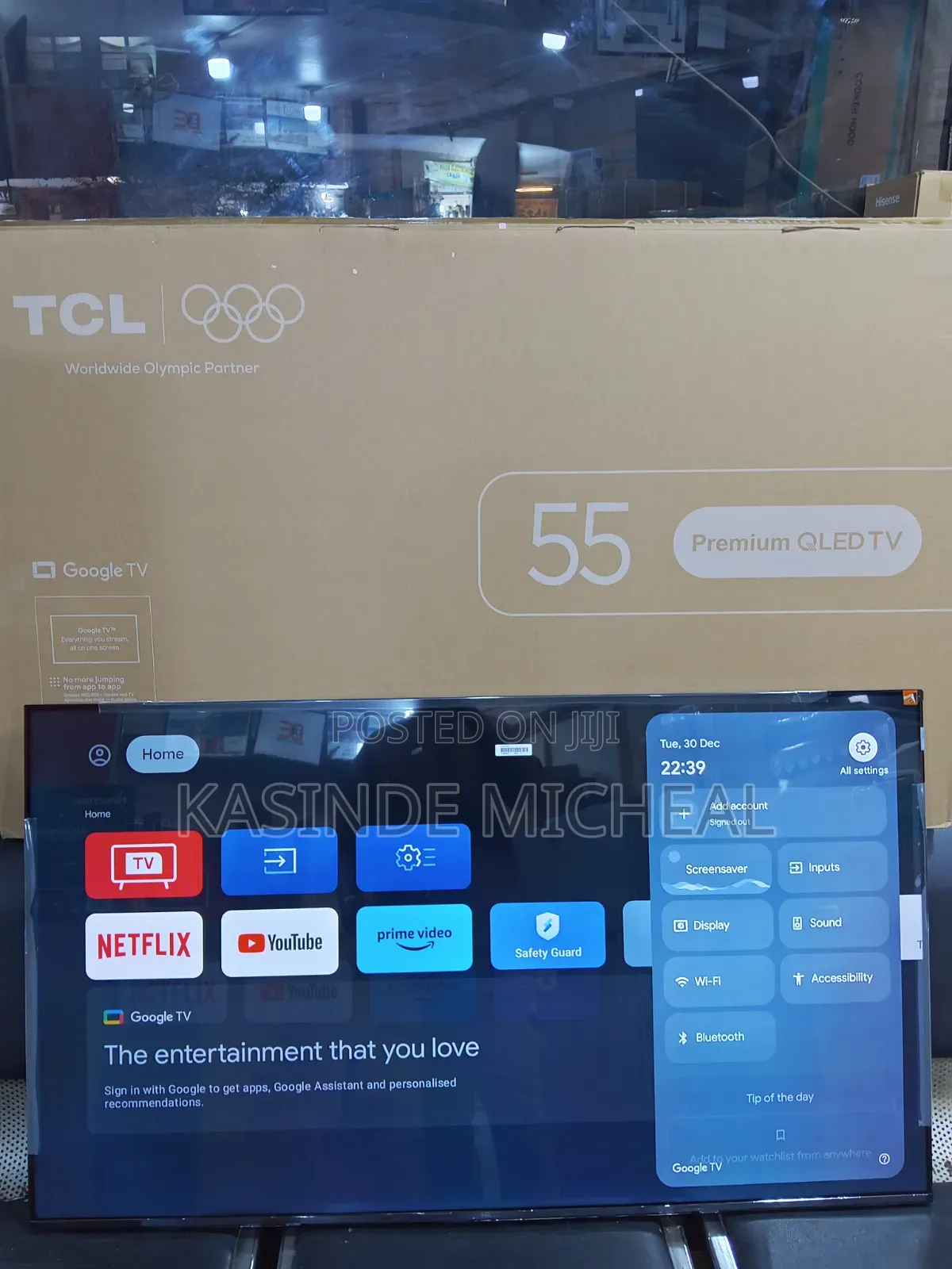 Premium Qled 55inches TCL Tv