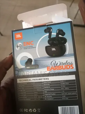 JBL Buds Wireless Earphones ,Environmental Noise Cancellation (Enc).