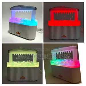Aromatherapy Rain Cloud Humidifier + Raindrop Effect | Crystal Lights