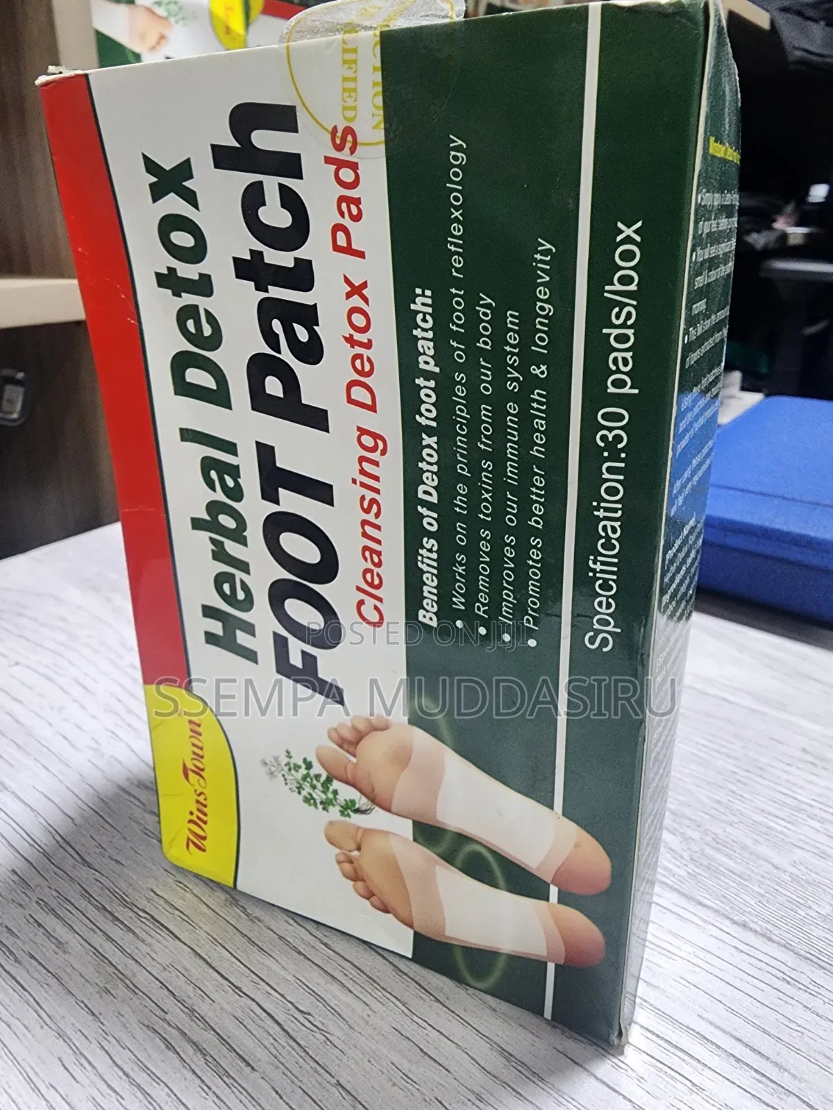 Original Herbal Detox Foot Patch,30 Pads