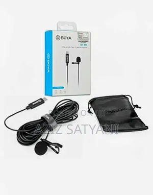 Boya By-m3 Usb Type C Lavalier Lapel Microphone Cable