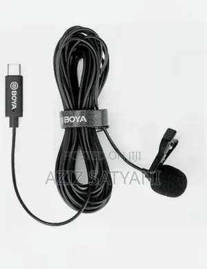 Boya By-m3 Usb Type C Lavalier Lapel Microphone Cable