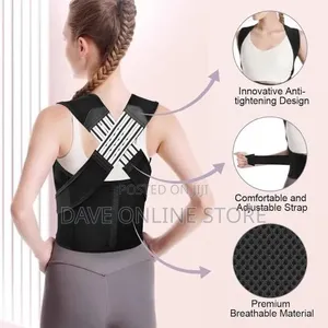 Molded Compression Vest Adjustable Shoulder Strap Corset