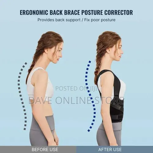 Molded Compression Vest Adjustable Shoulder Strap Corset