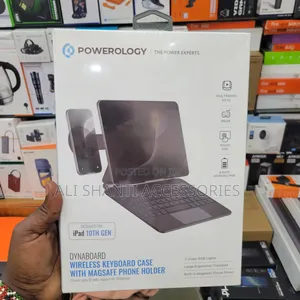 iPad 10th Gen Wireless Keyboard Case With Magsafe Phone Holder