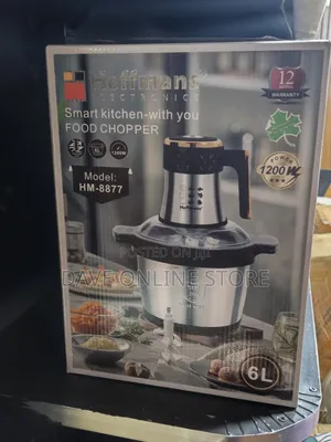 6l Hoffmans Hm-8877 Food Processor