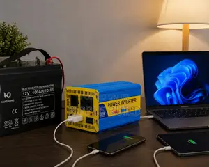 2000w Portable Power Inverter Solar Backup Power Converter