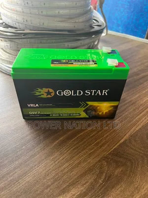 7ah Interstellar Gold Star Battery