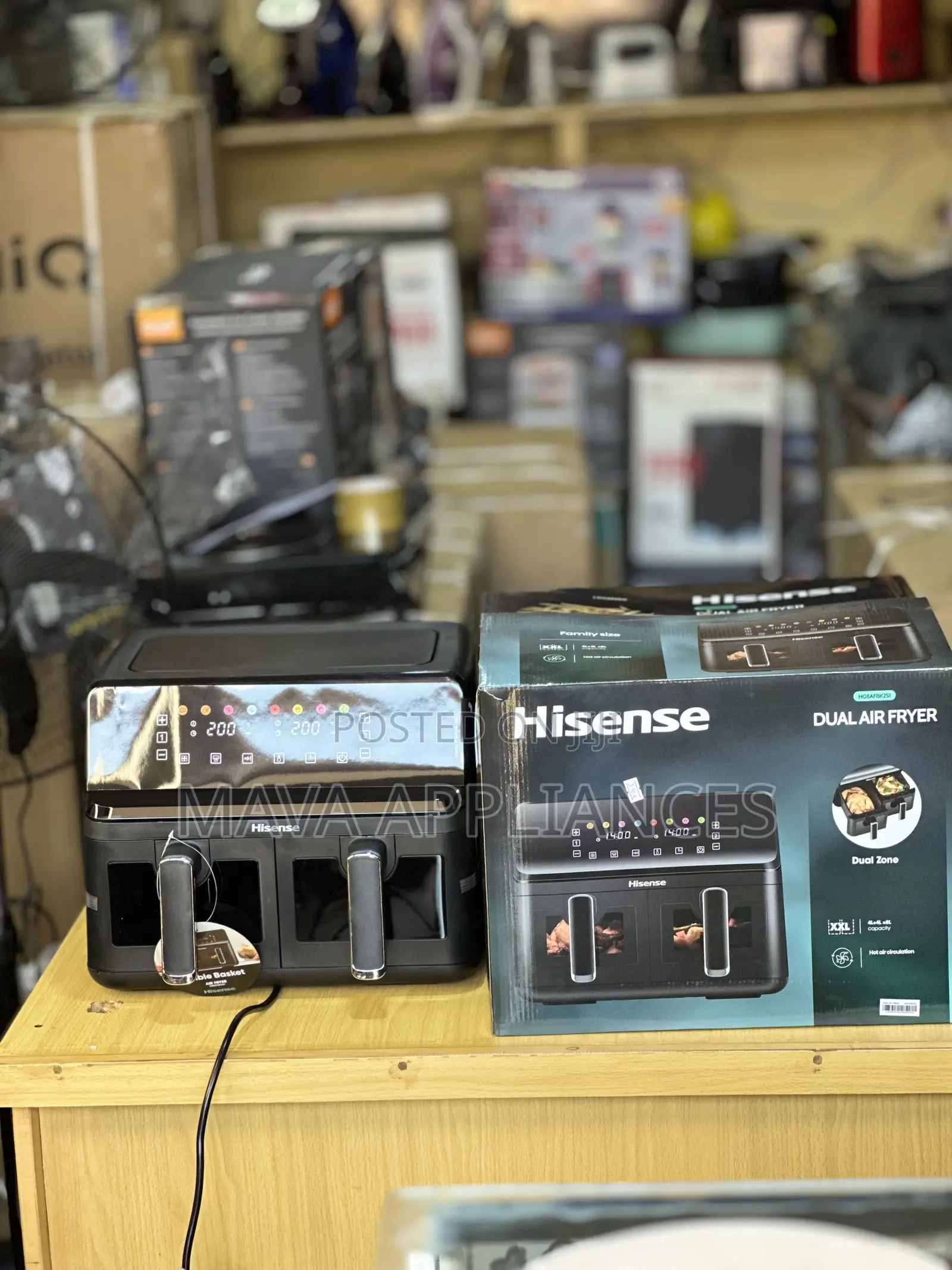 Hisense Air Fryer Double Fryer