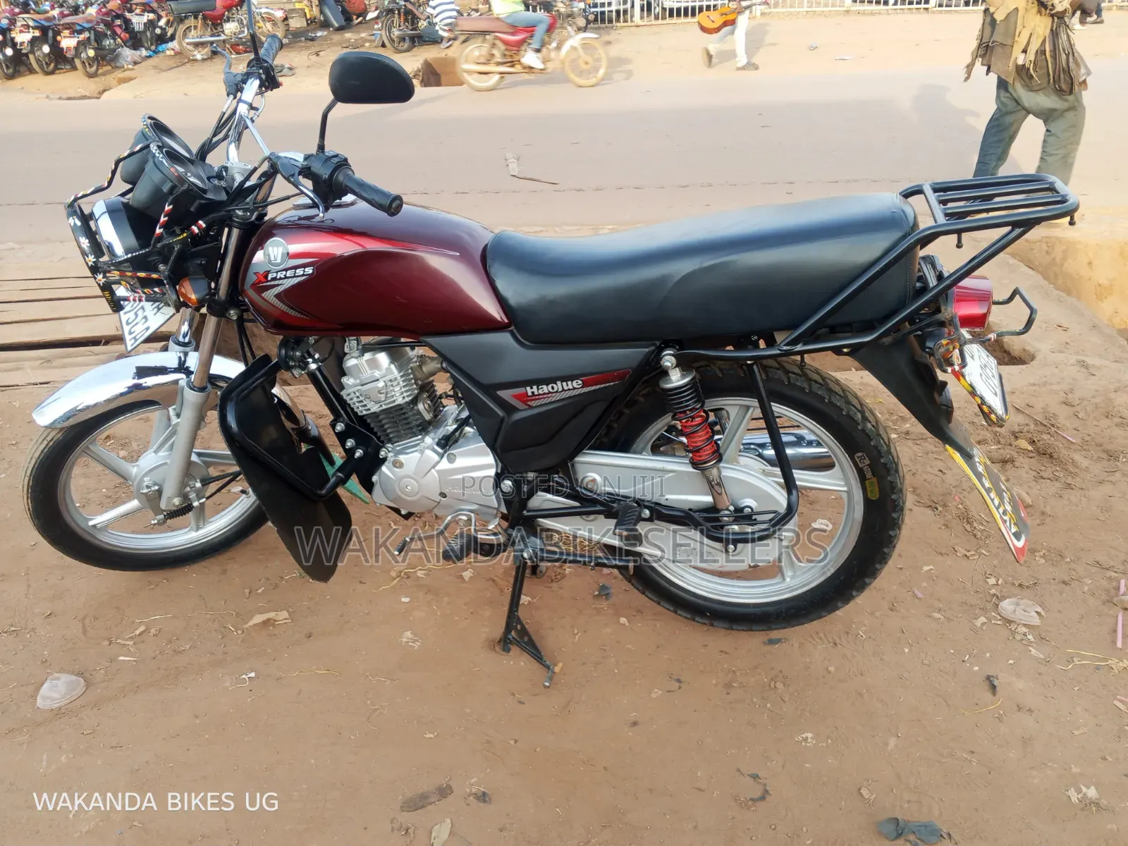 Haojue DK125 2025 Red