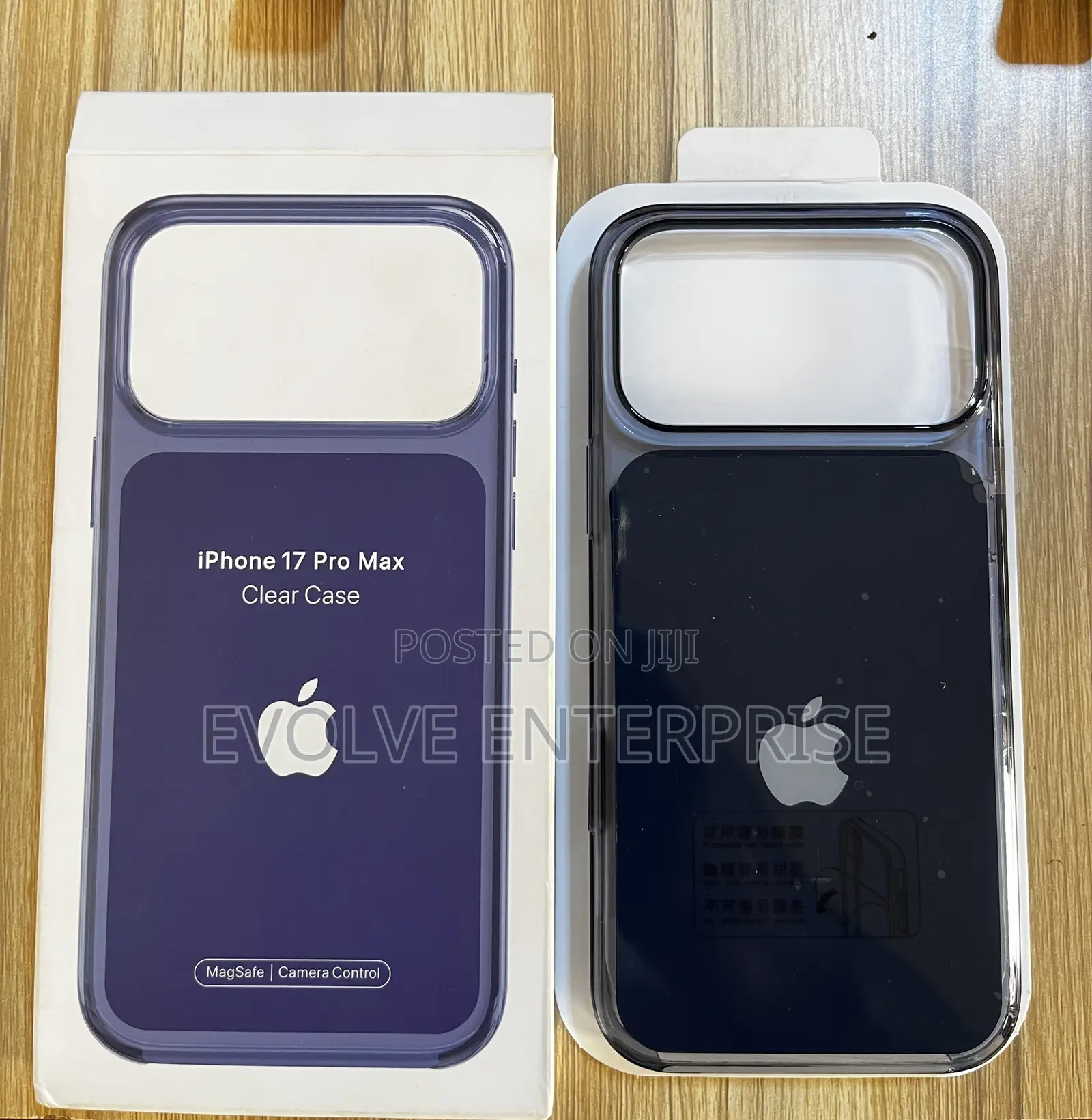 Blue Translucent Apple iPhone 17 Pro Max Cover