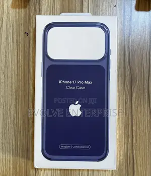 Blue Translucent Apple iPhone 17 Pro Max Cover