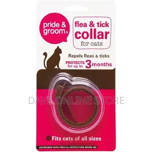 Pride Groom Flea and Tick Collar for Cats-