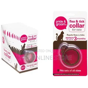 Pride Groom Flea and Tick Collar for Cats-