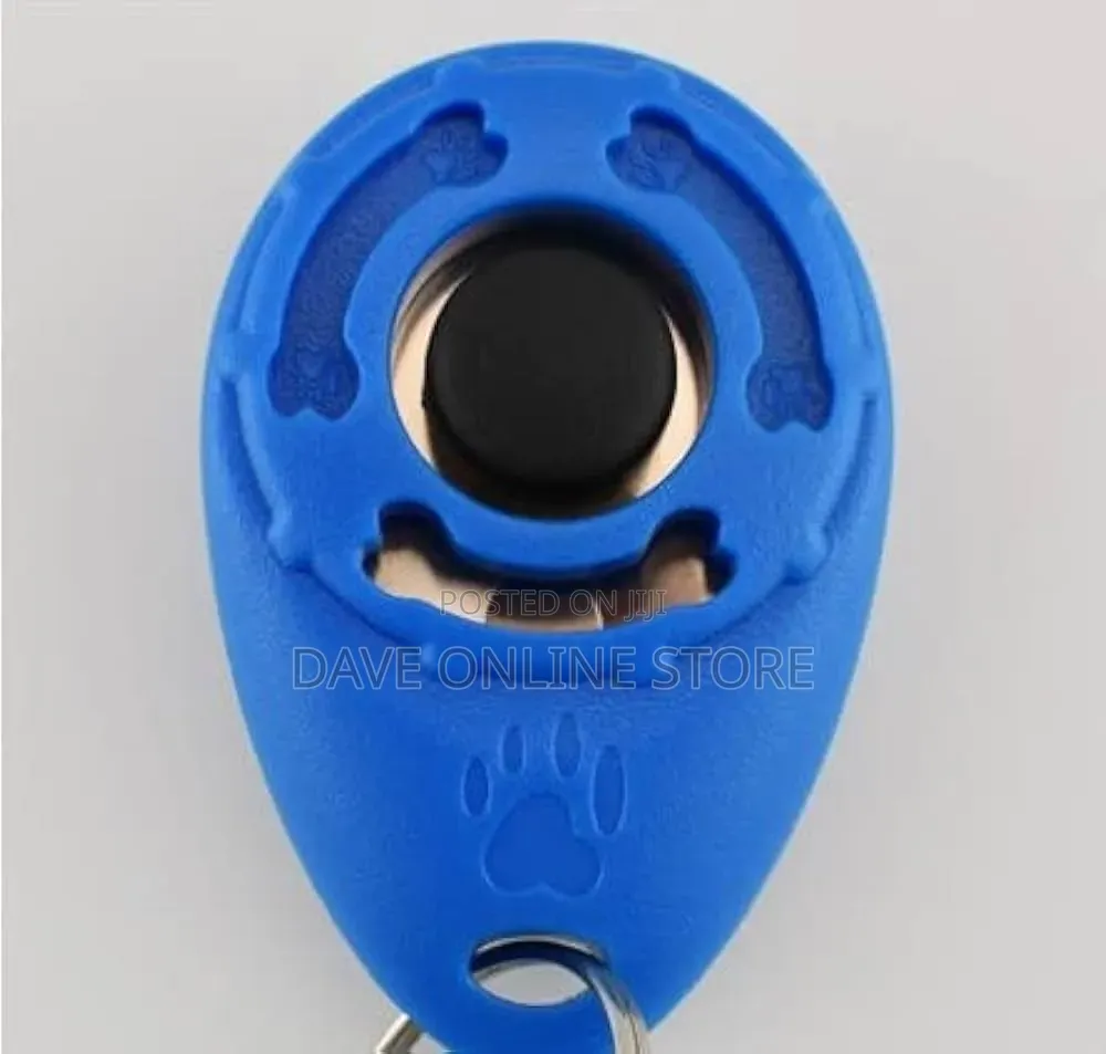 Pet Training Clicker With Wrist Strap - Dog Training Clickers (Blue)