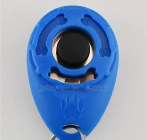 Pet Training Clicker With Wrist Strap - Dog Training Clickers (Blue)