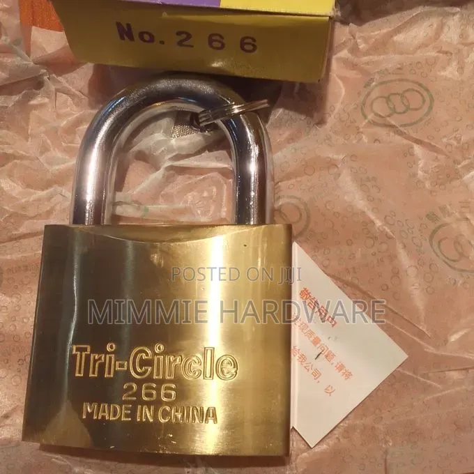 Original Tri-Circle Padlocks 266,265