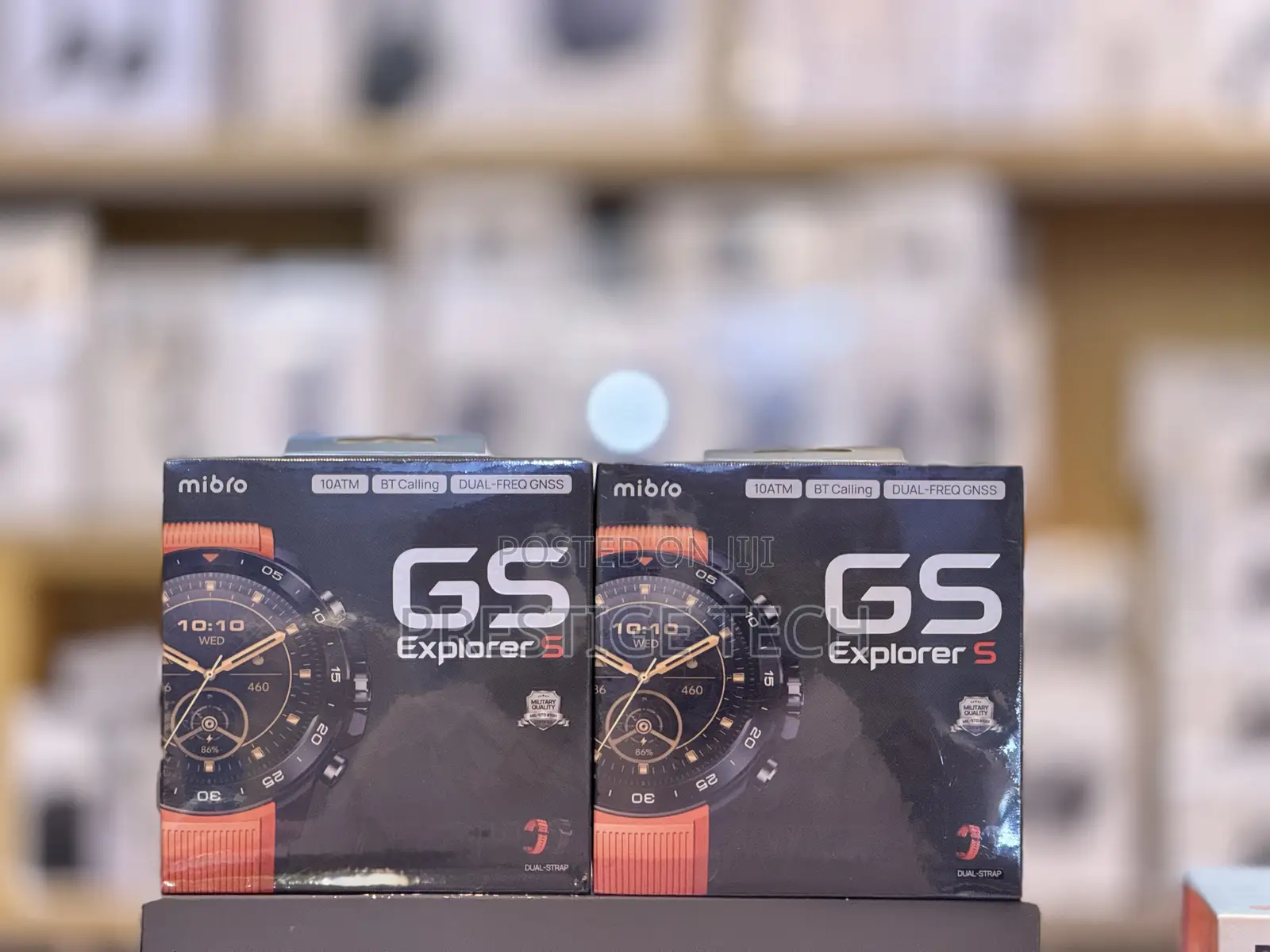 Mibro Gs Explorer S Rugged Military Smartwatch for Men, Ceramic Bezel