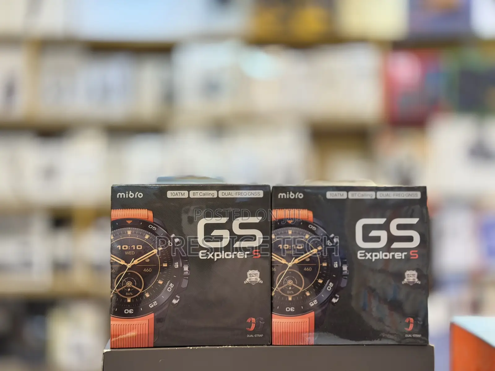 Mibro Gs Explorer S Rugged Military Smartwatch for Men, Ceramic Bezel