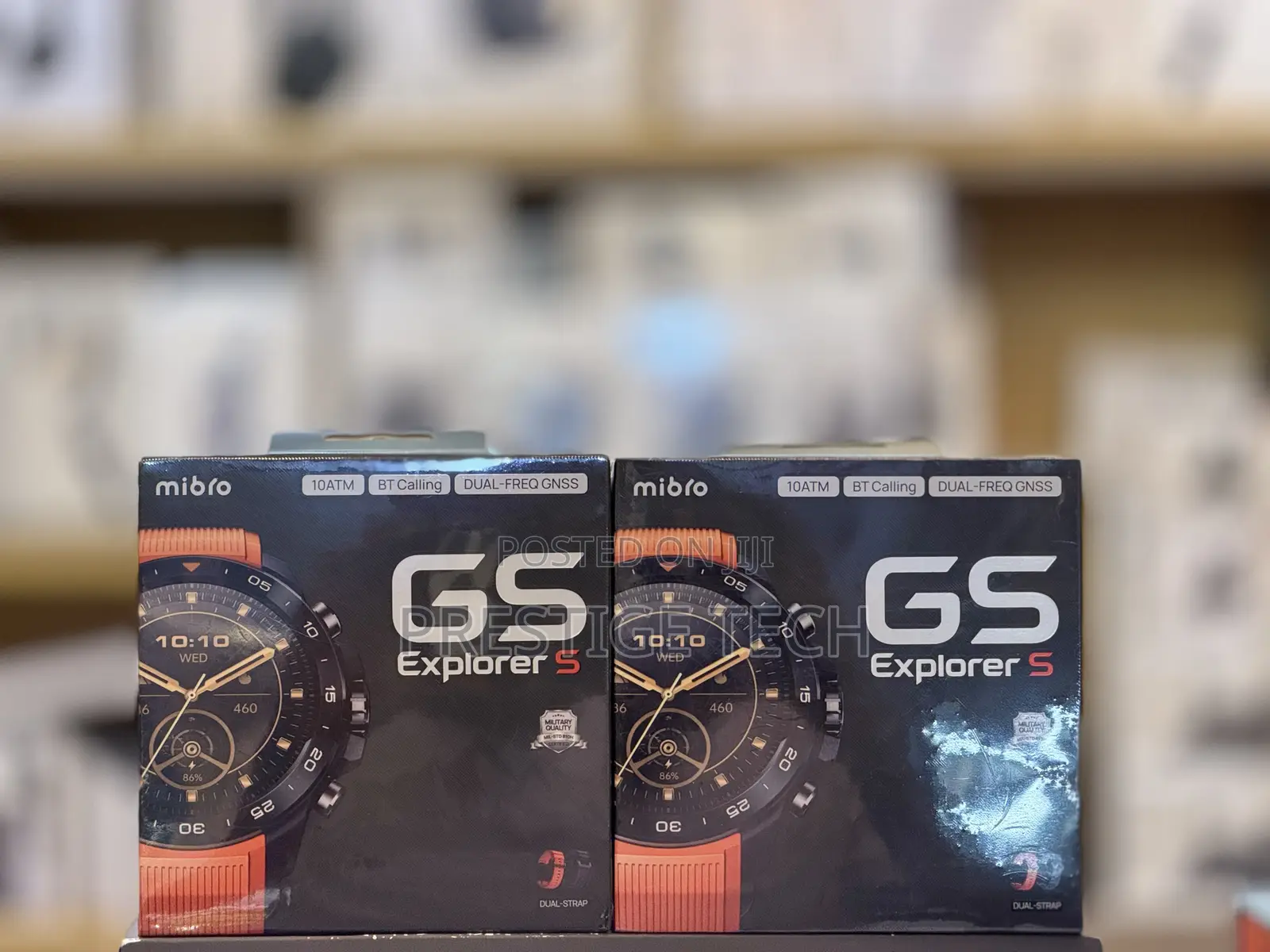 Mibro Gs Explorer S Rugged Military Smartwatch for Men, Ceramic Bezel